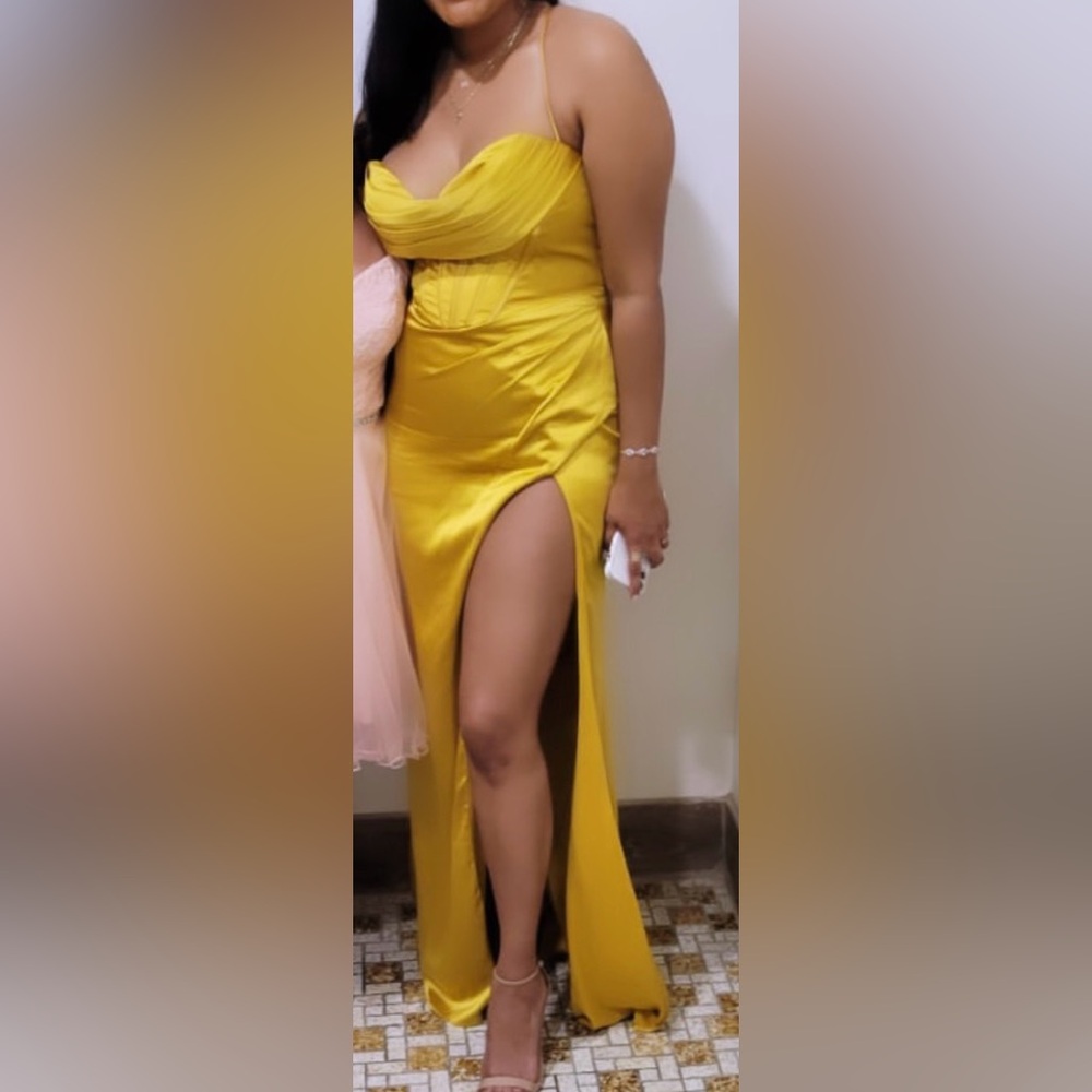 Long wedding guest dress